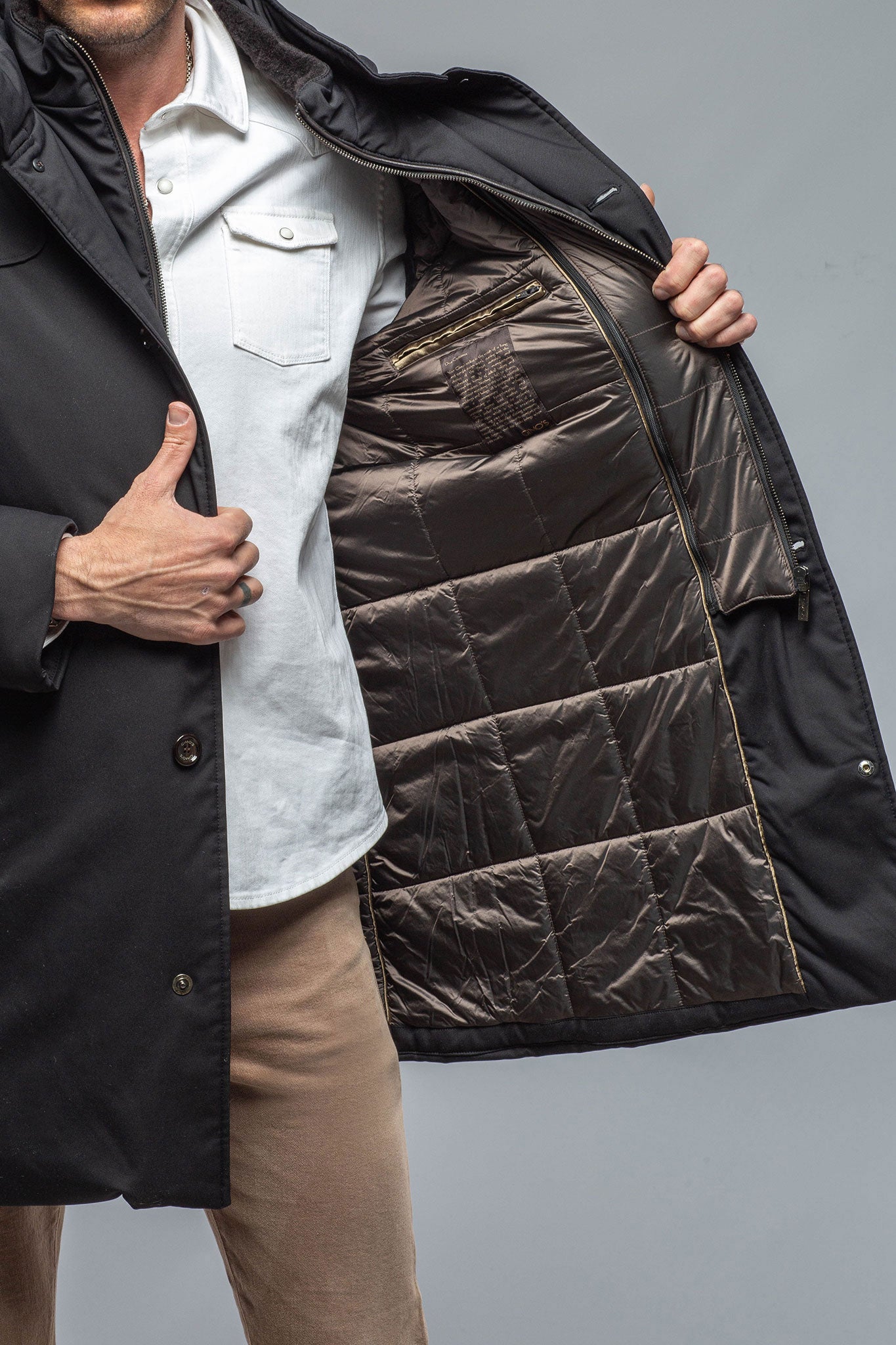 Gimo's Fairmont Performance Coat In Black Warehouse - Mens - Outerwear - Cloth