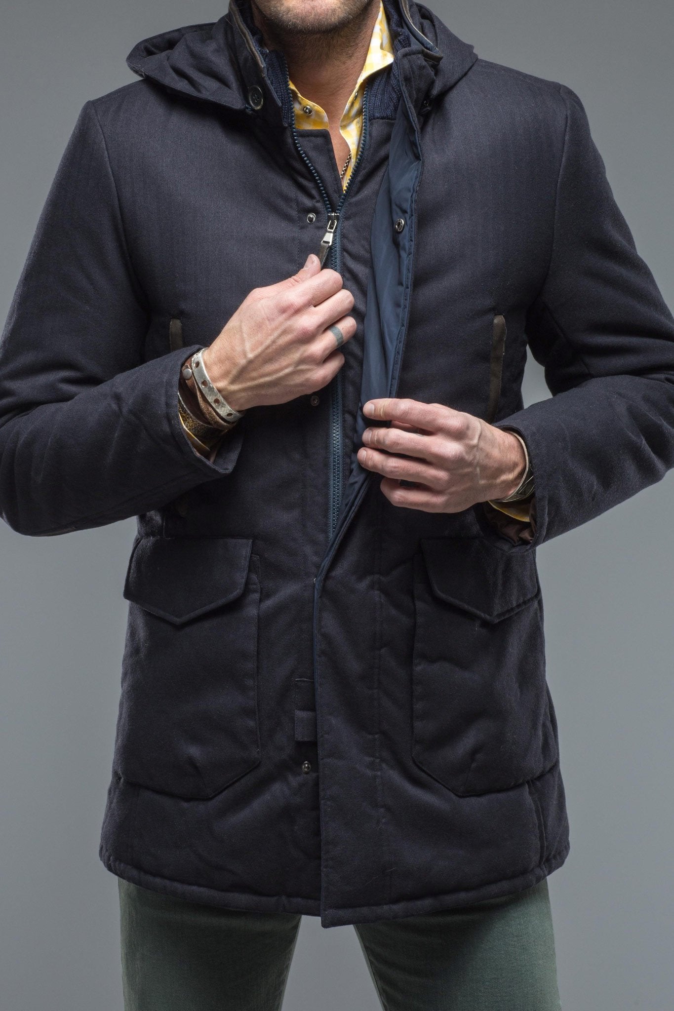 Kipling Hooded Overcoat | Warehouse - Mens - Outerwear - Overcoats | Gimo's