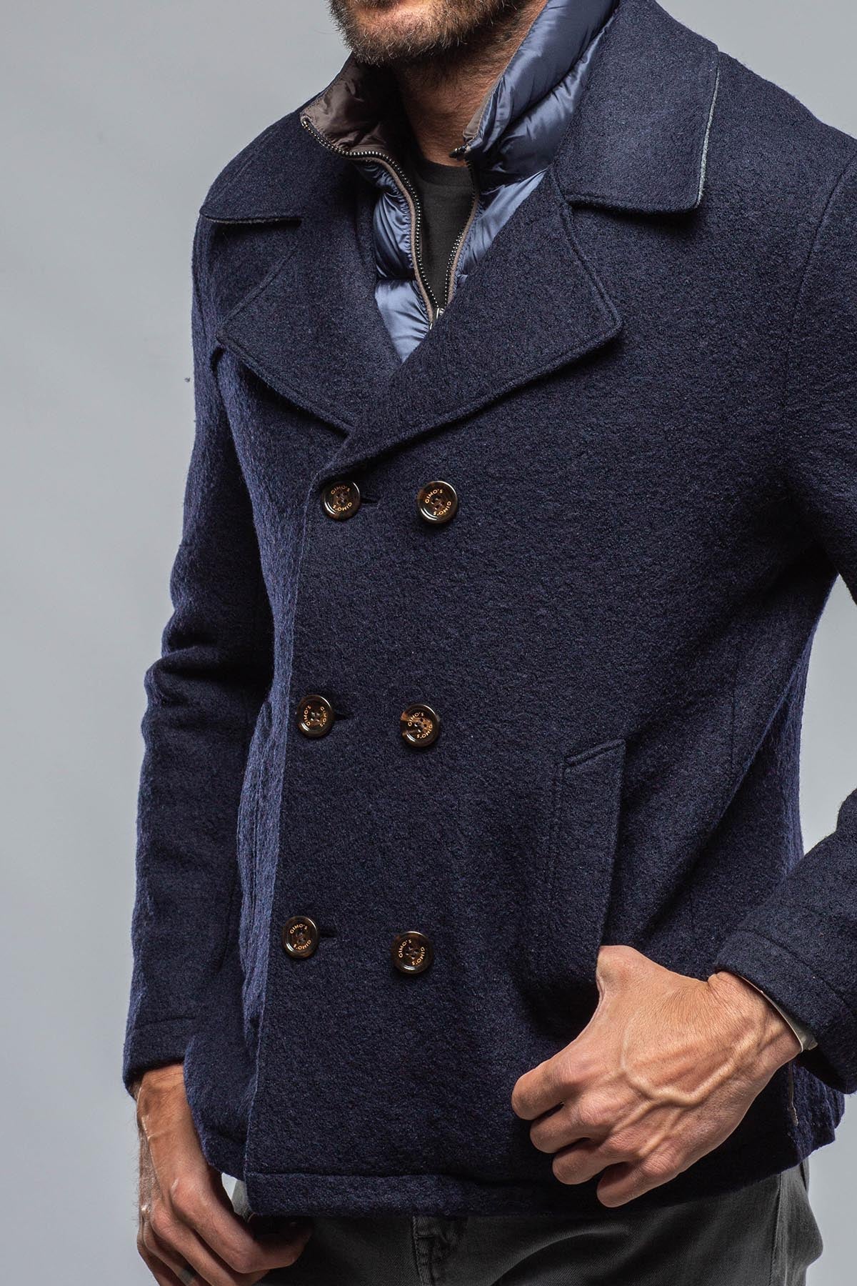 Gimo's Micah Double Breasted Jacket Warehouse - Mens - Outerwear - Cloth