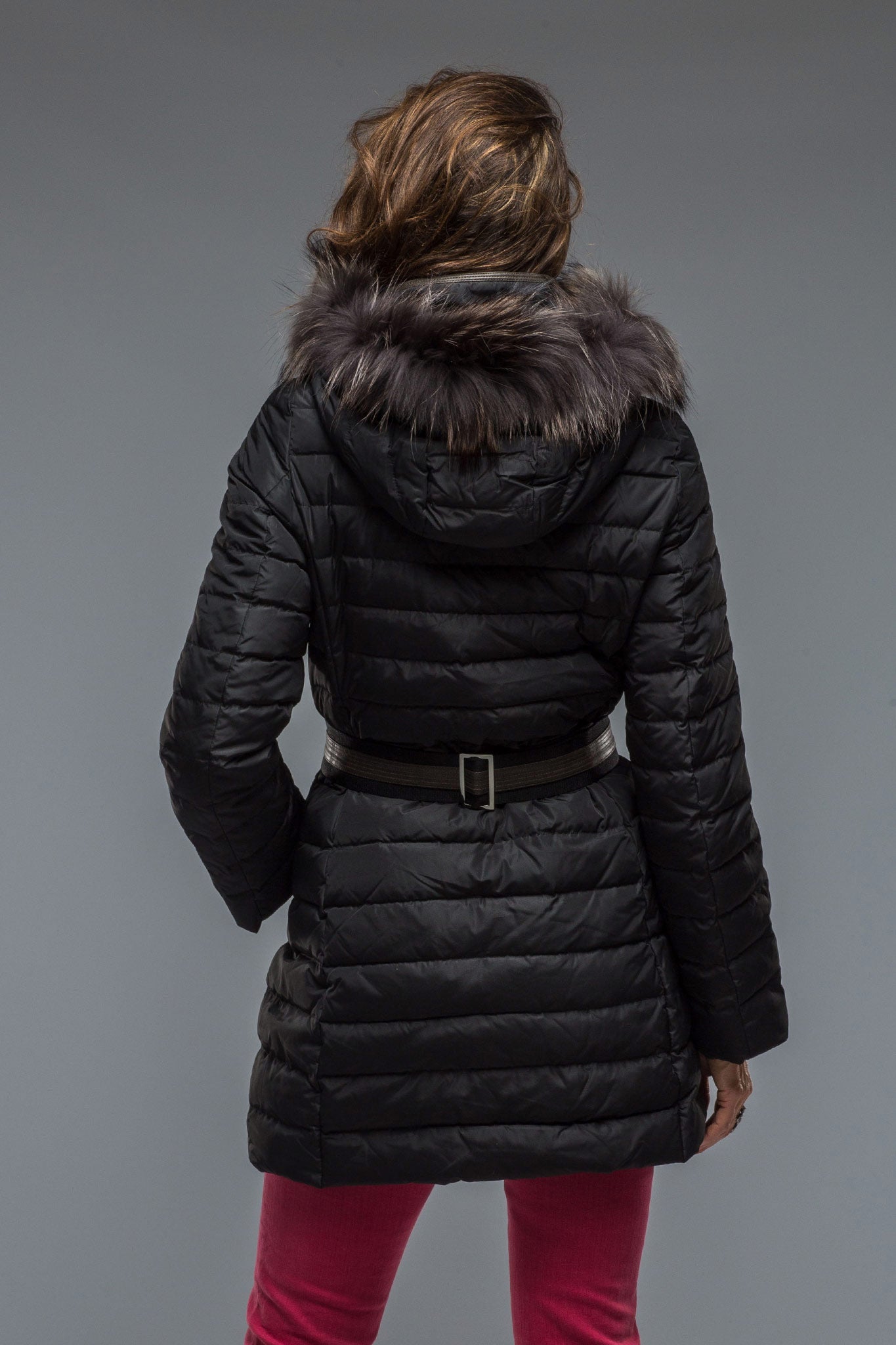 Gimo's Thalia Long Goose Down Coat In Black Warehouse - Ladies - Outerwear - Cloth