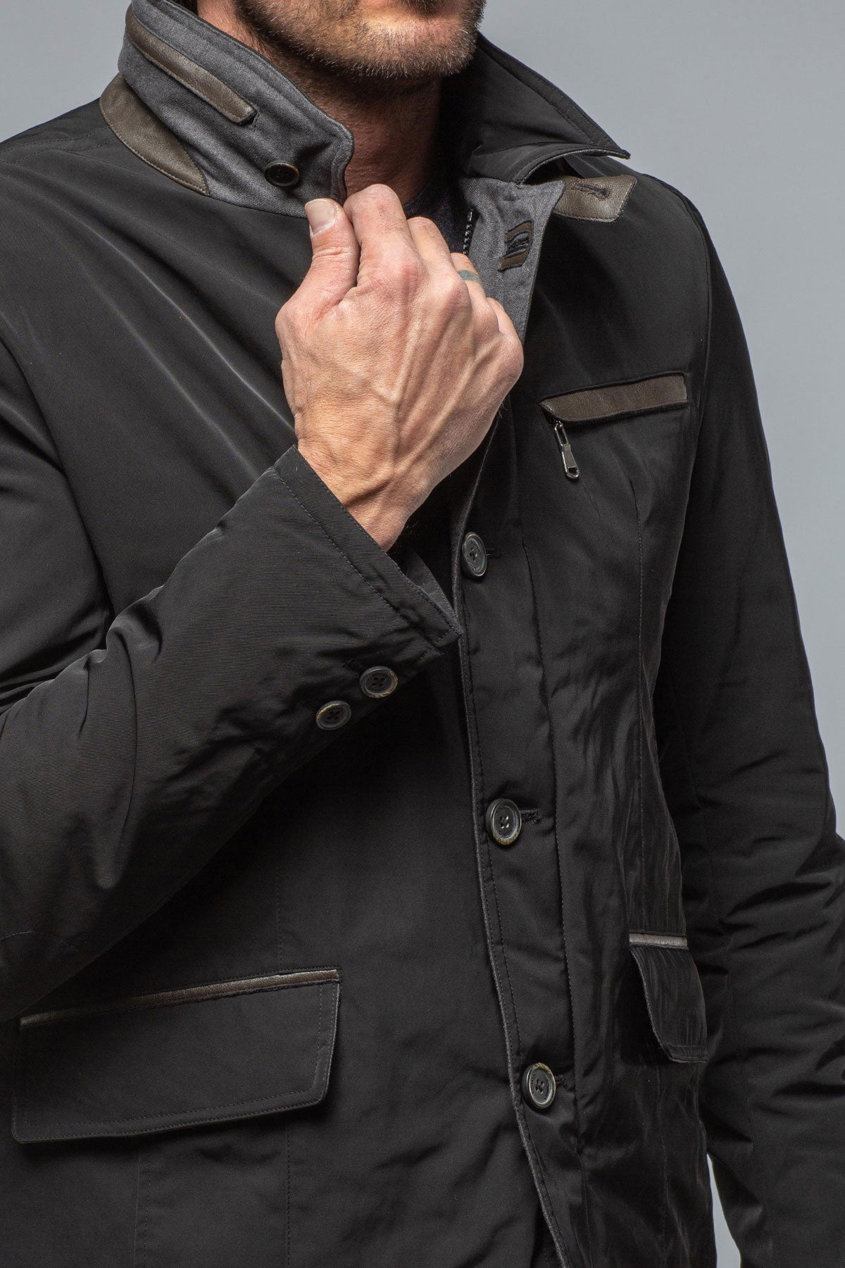 Gimo's Wylie Insulated Travel Jacket In Black Warehouse - Mens - Outerwear - Cloth