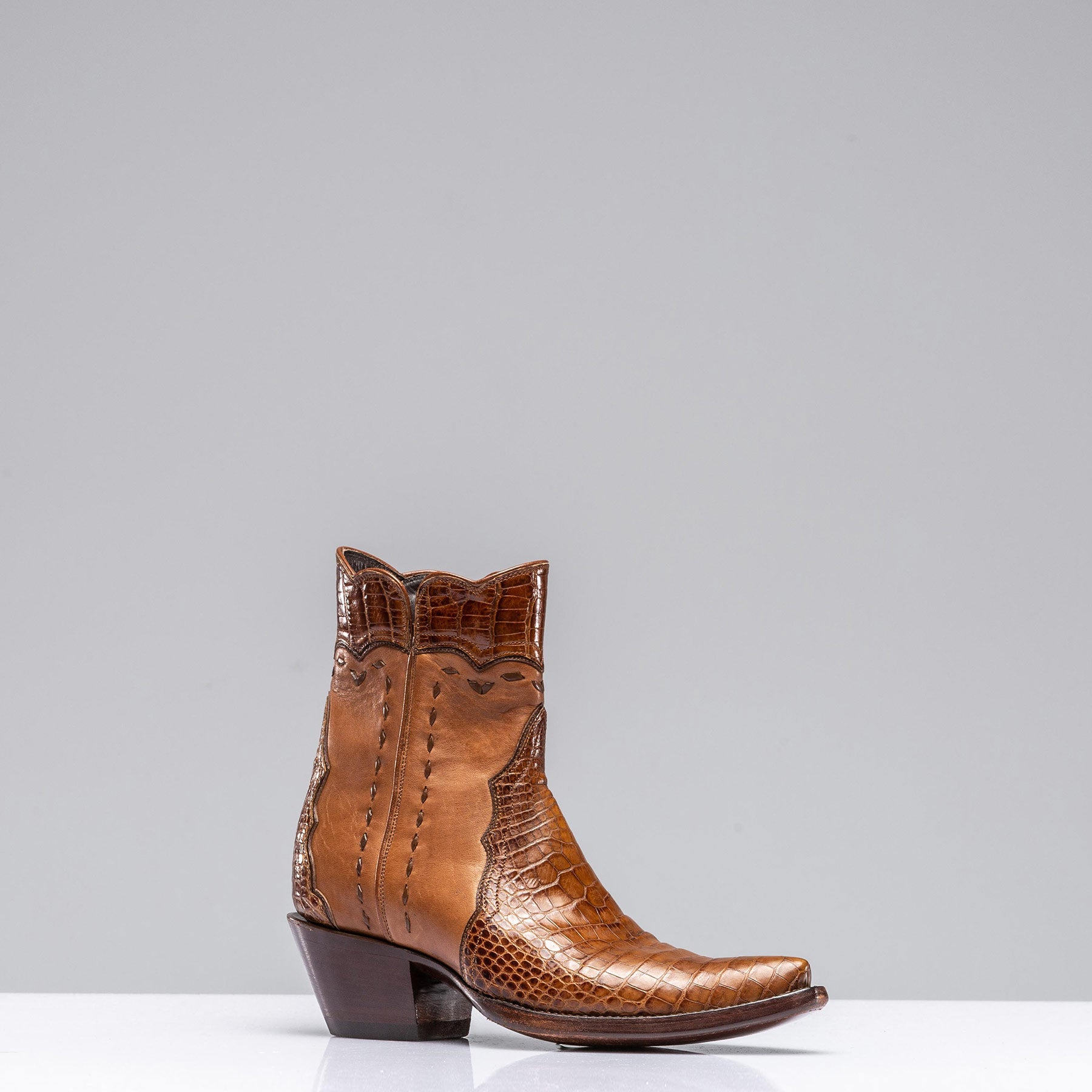 Carmel Crocodile Gallegos Zorro | Ladies - Cowboy Boots | Stallion Boots