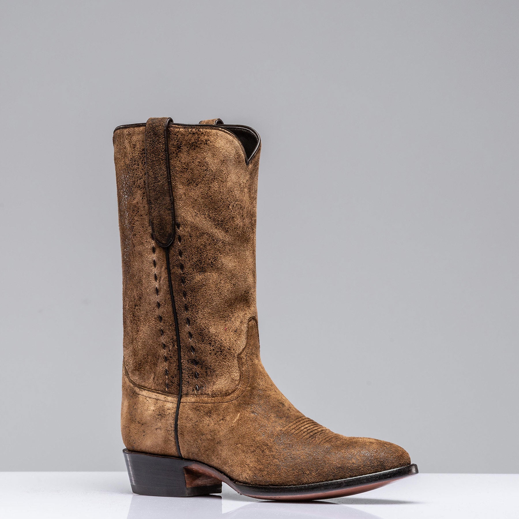 Stallion Boots Camel Break Suede II Mens - Cowboy Boots