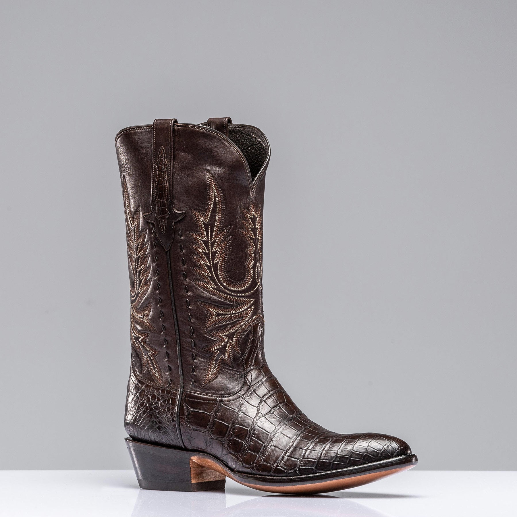 Stallion Boots Crocodile Belly Cowboy Boot Mens - Cowboy Boots