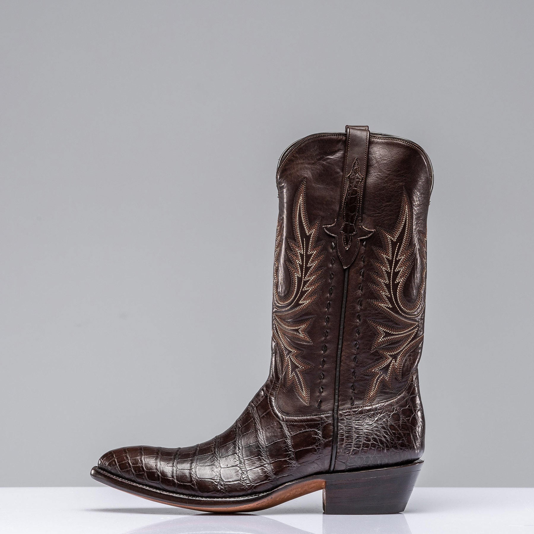 Stallion Boots Crocodile Belly Cowboy Boot Mens - Cowboy Boots