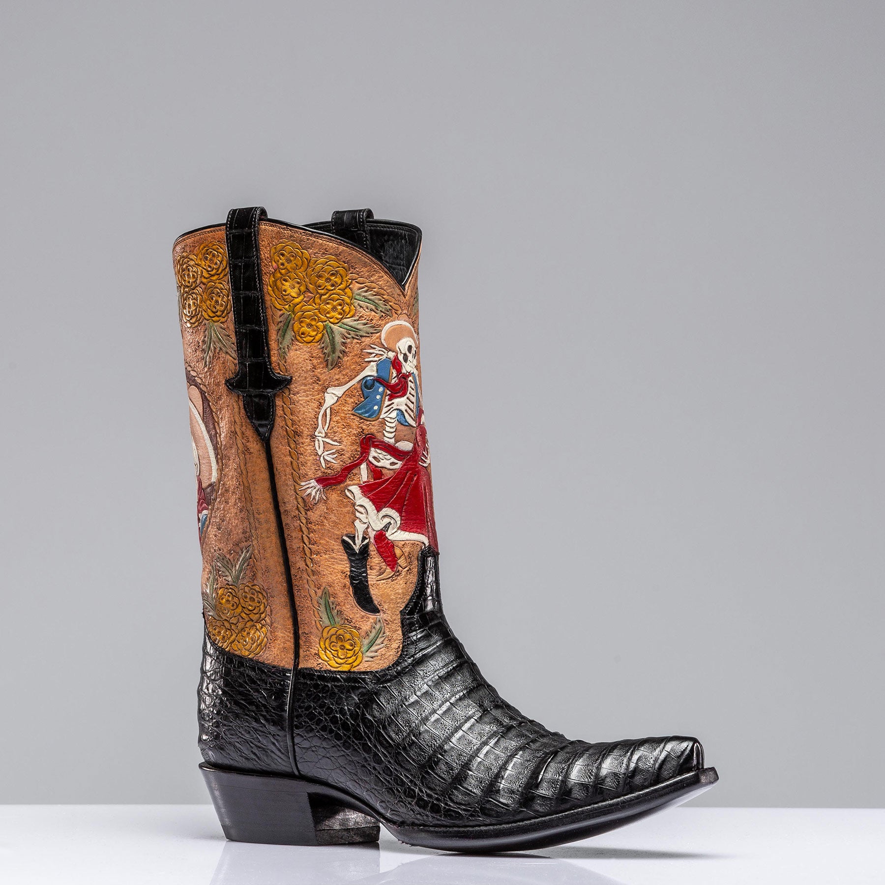 Stallion Boots Day of the Dead Boots display picture 1