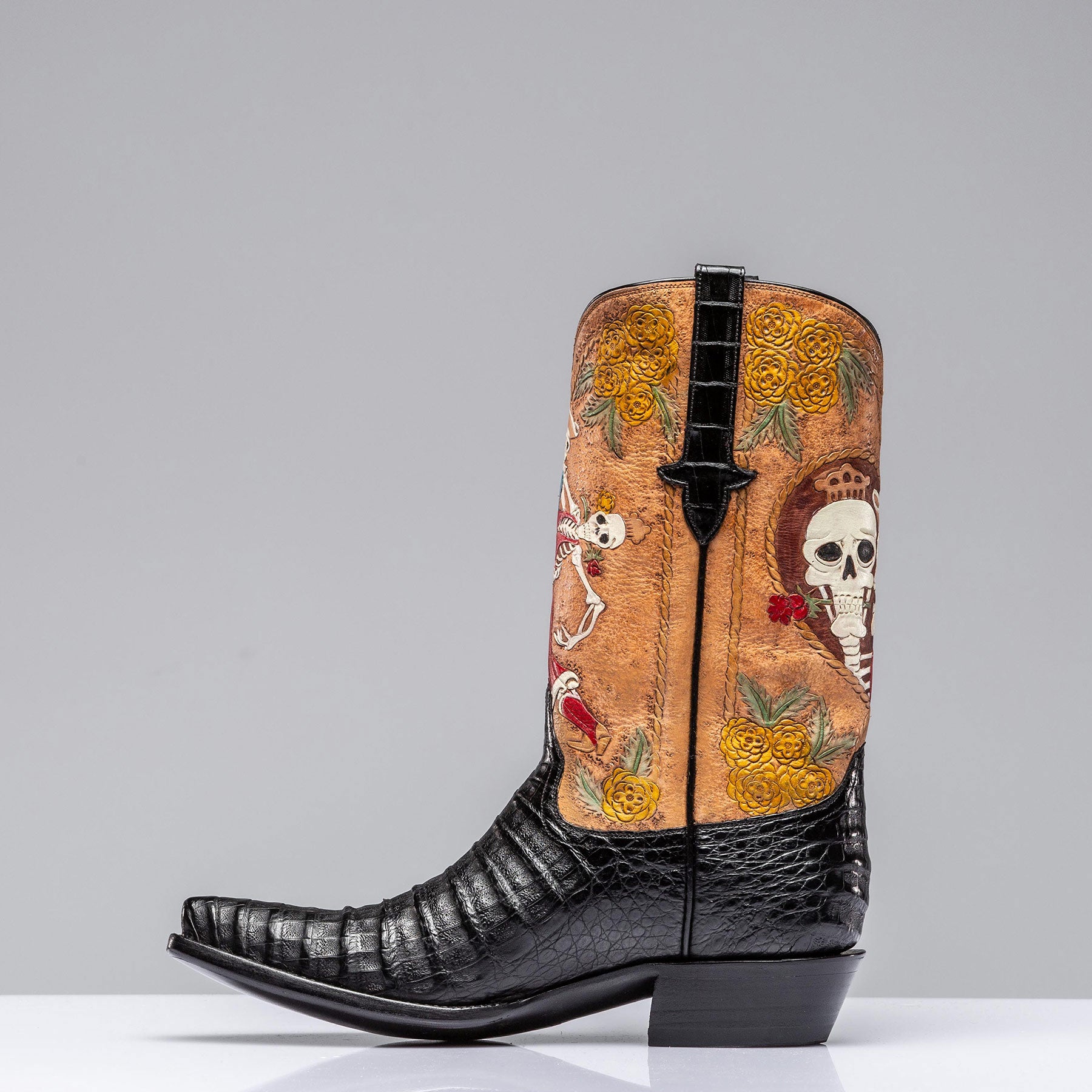 Stallion Boots Day of the Dead Boots Mens - Cowboy Boots