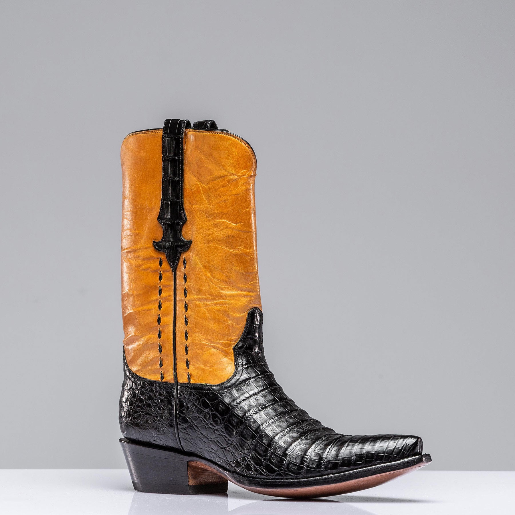 Stallion Boots Matagorda Caiman Boots Mens - Cowboy Boots