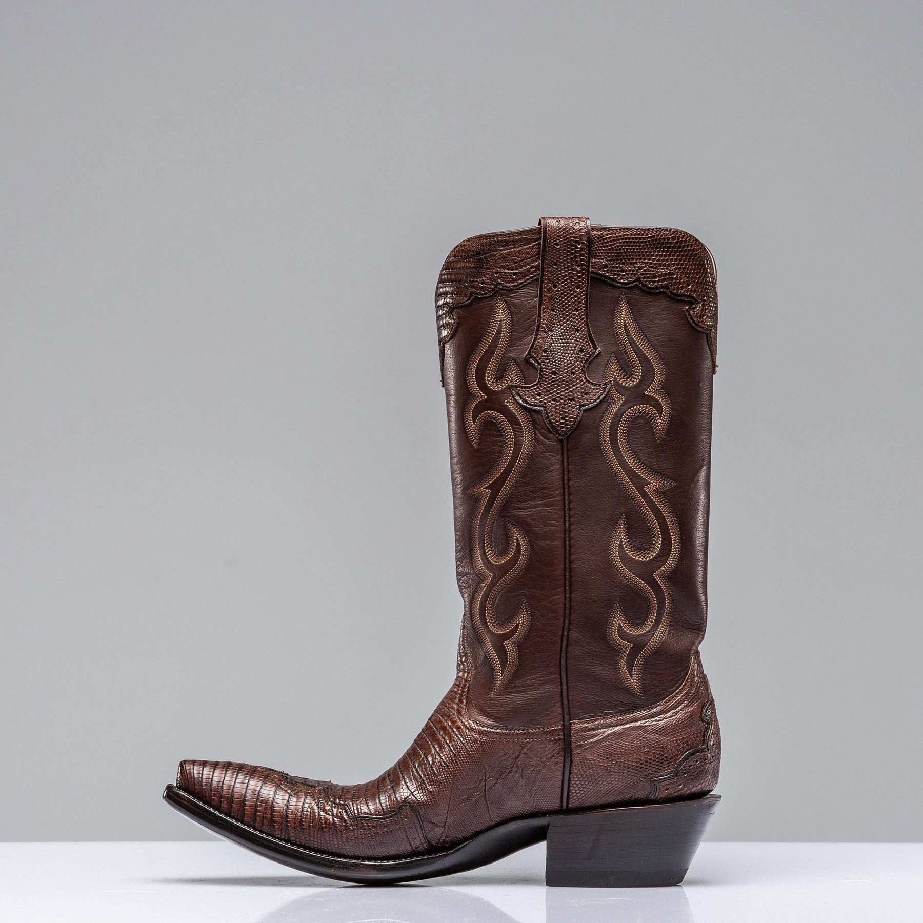 Stallion Boots Teju Lizard Cowboy Boots Mens - Cowboy Boots
