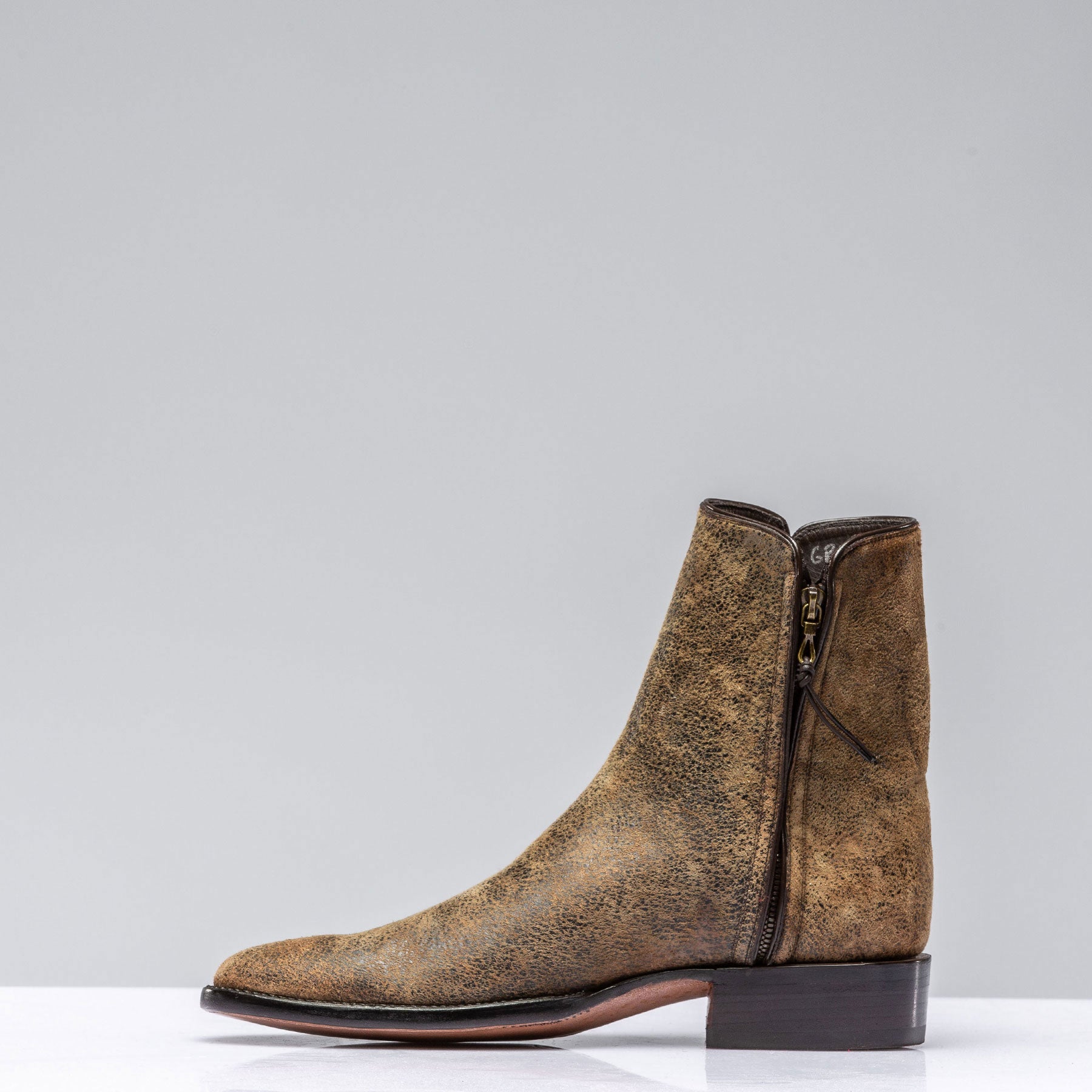 Stallion Boots Vintage Goat Suede Chelsea Boot Mens - Cowboy Boots