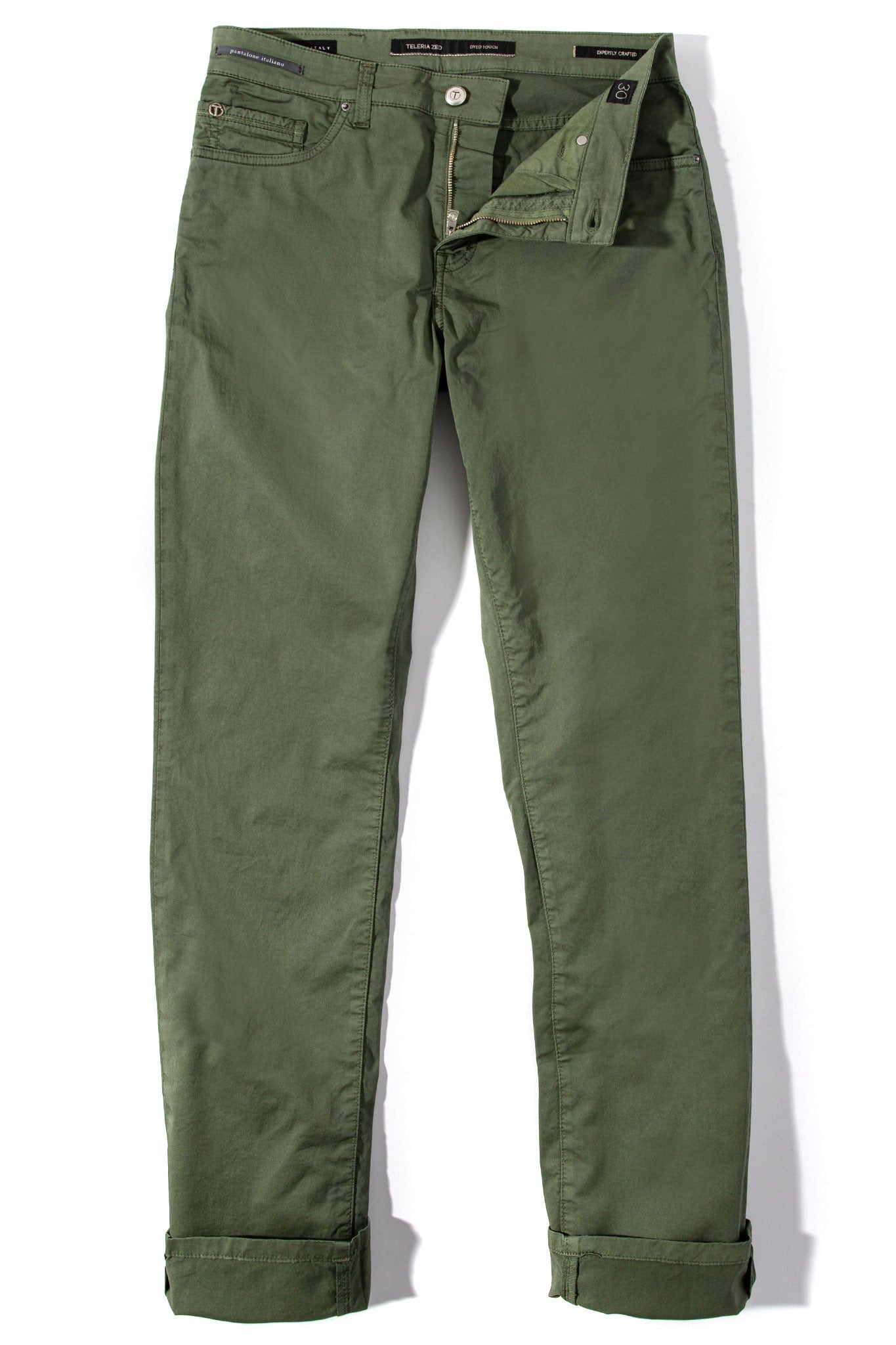 Teleria Zed Fowler Ultralight Performance Pant In Cactus Mens - Pants - 5 Pocket