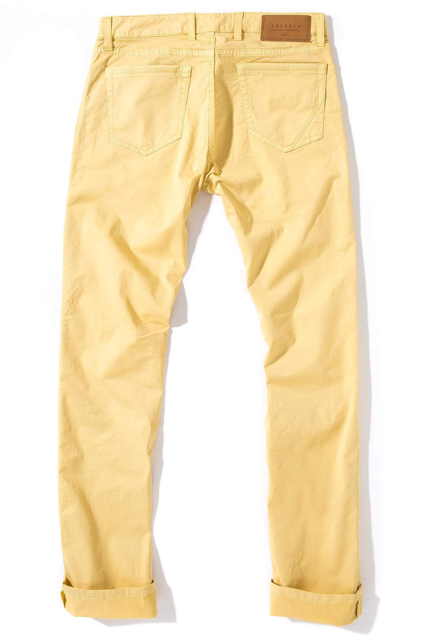 Teleria Zed Fowler Ultralight Performance Pant In Crema Mens - Pants - 5 Pocket