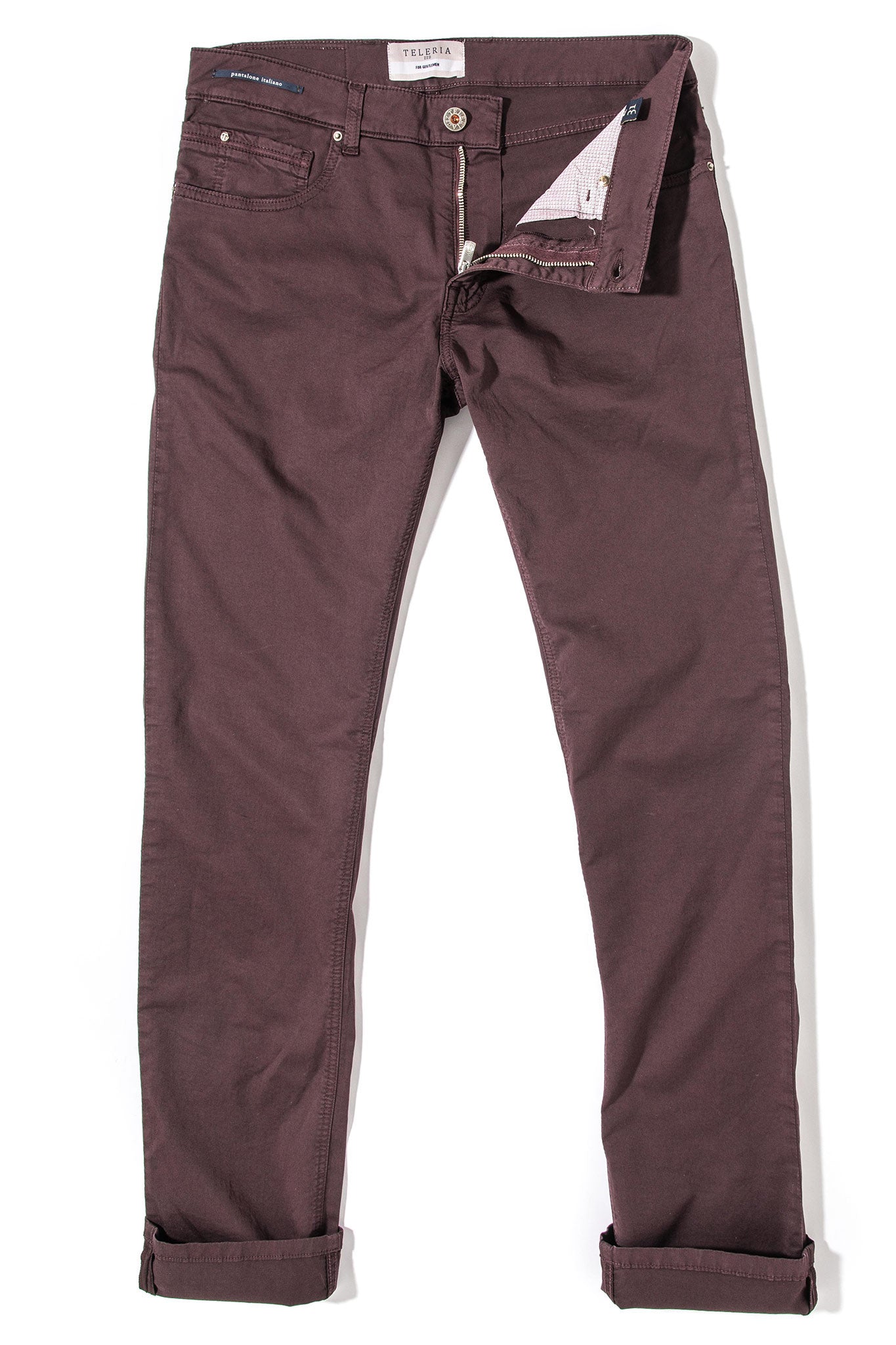 Teleria Zed Fowler Ultralight Performance Pant In Mosto Mens - Pants - 5 Pocket