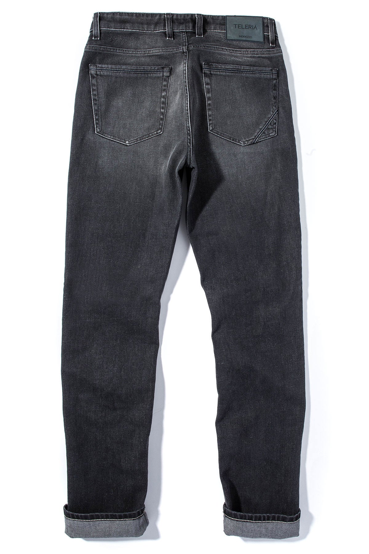 Teleria Zed Hayden Stretch Denim In Antracite Mens - Pants - 5 Pocket