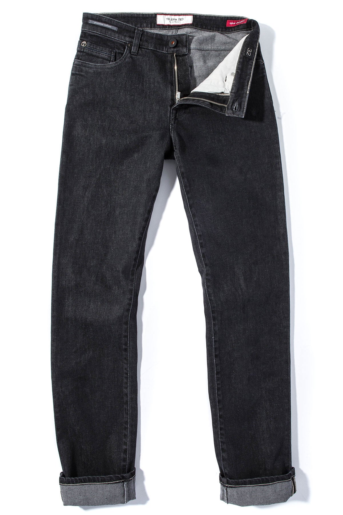 Teleria Zed Hayden Stretch Denim In Black Mens - Pants - 5 Pocket