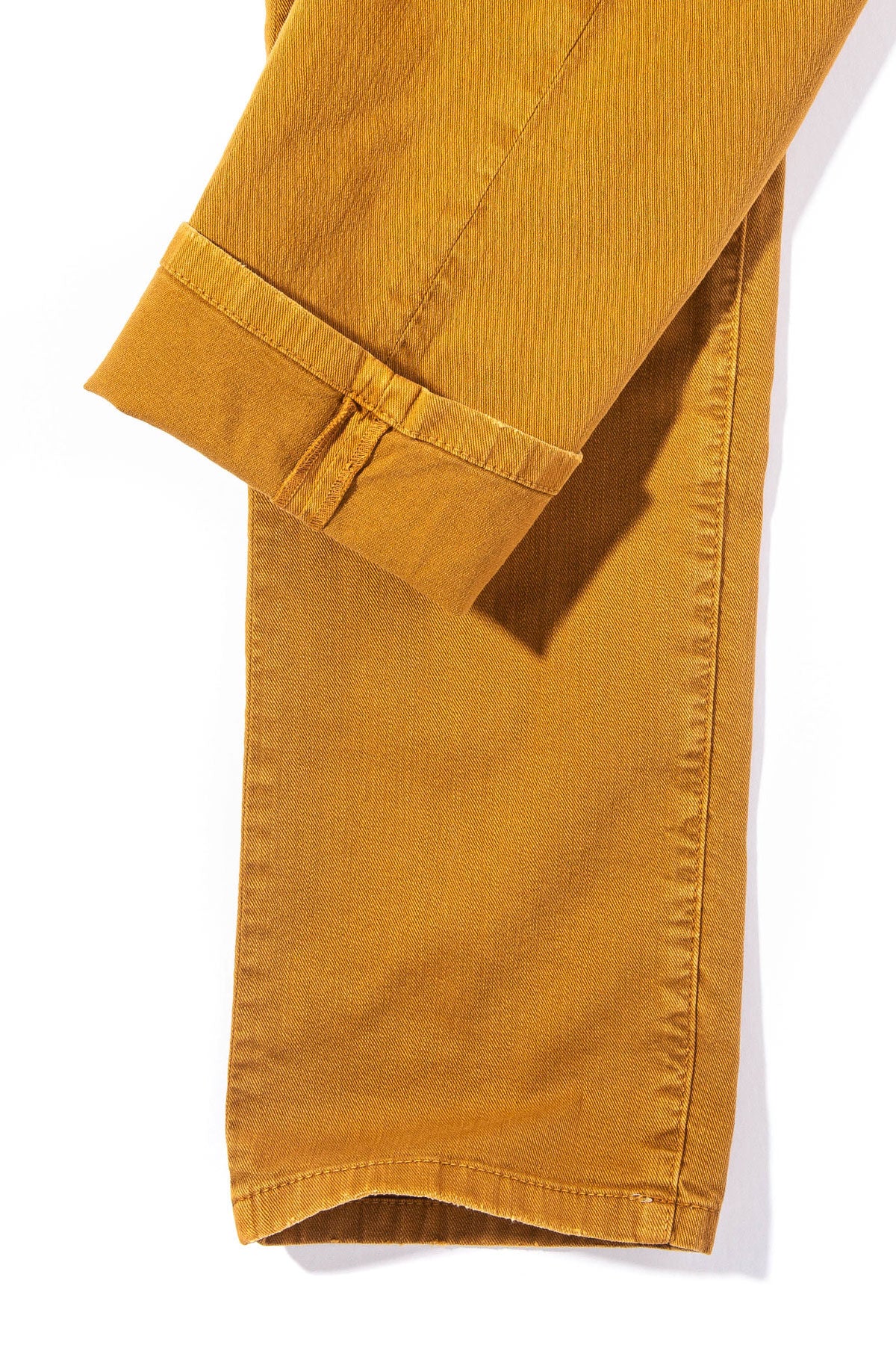 Teleria Zed Ouray 5-Pocket Stretch Twill in Curcuma Mens - Pants - 5 Pocket