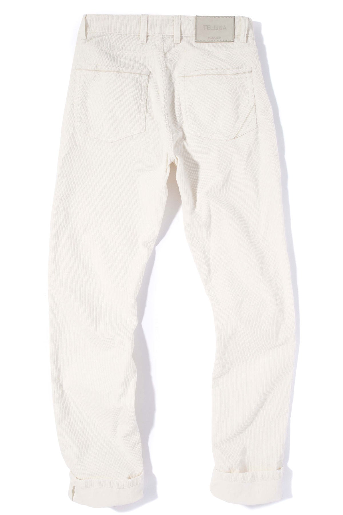 Teleria Zed Payson Cords Pants in Natural Mens - Pants - 5 Pocket