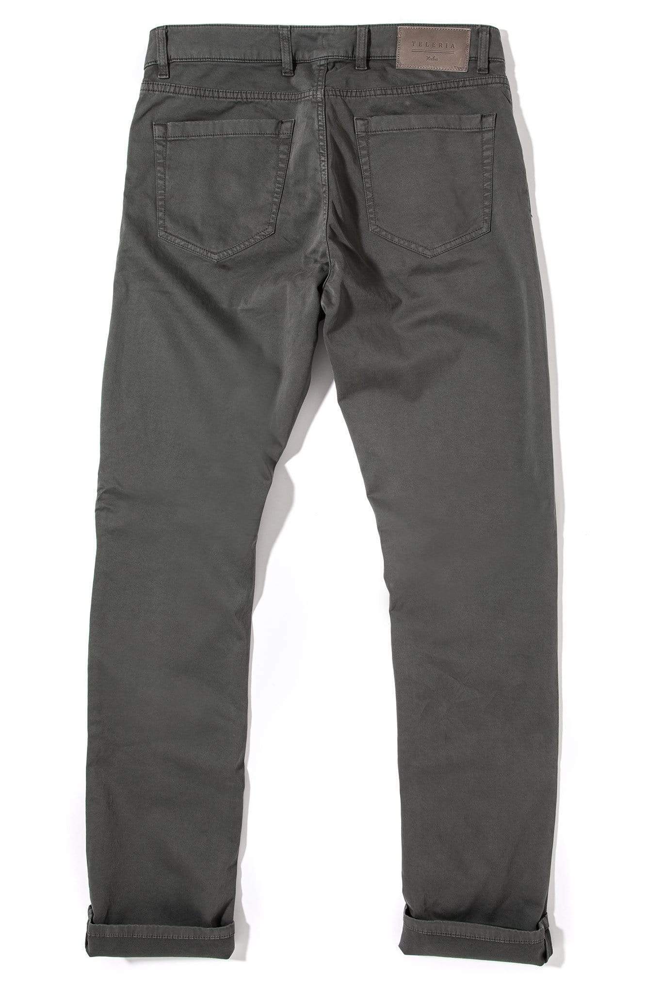 Teleria Zed Yuma Soft Touch In Antracite Mens - Pants - 5 Pocket