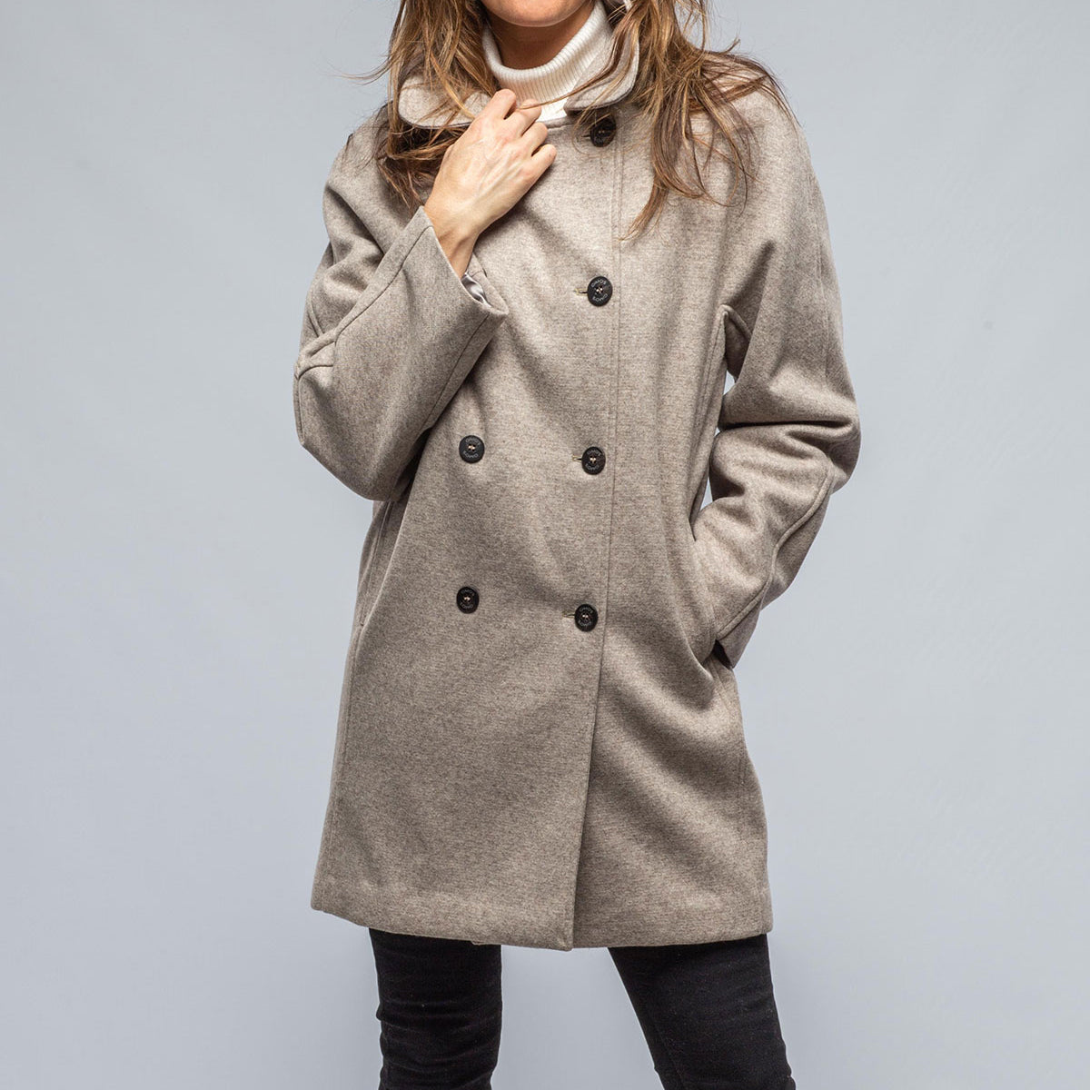 Annies Double Breasted Coat | Warehouse - Ladies - Outerwear - Cloth | Gimo's
