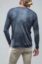 Georgio Cashmere Sweater in Avio Blue | Mens - Sweaters | Dune