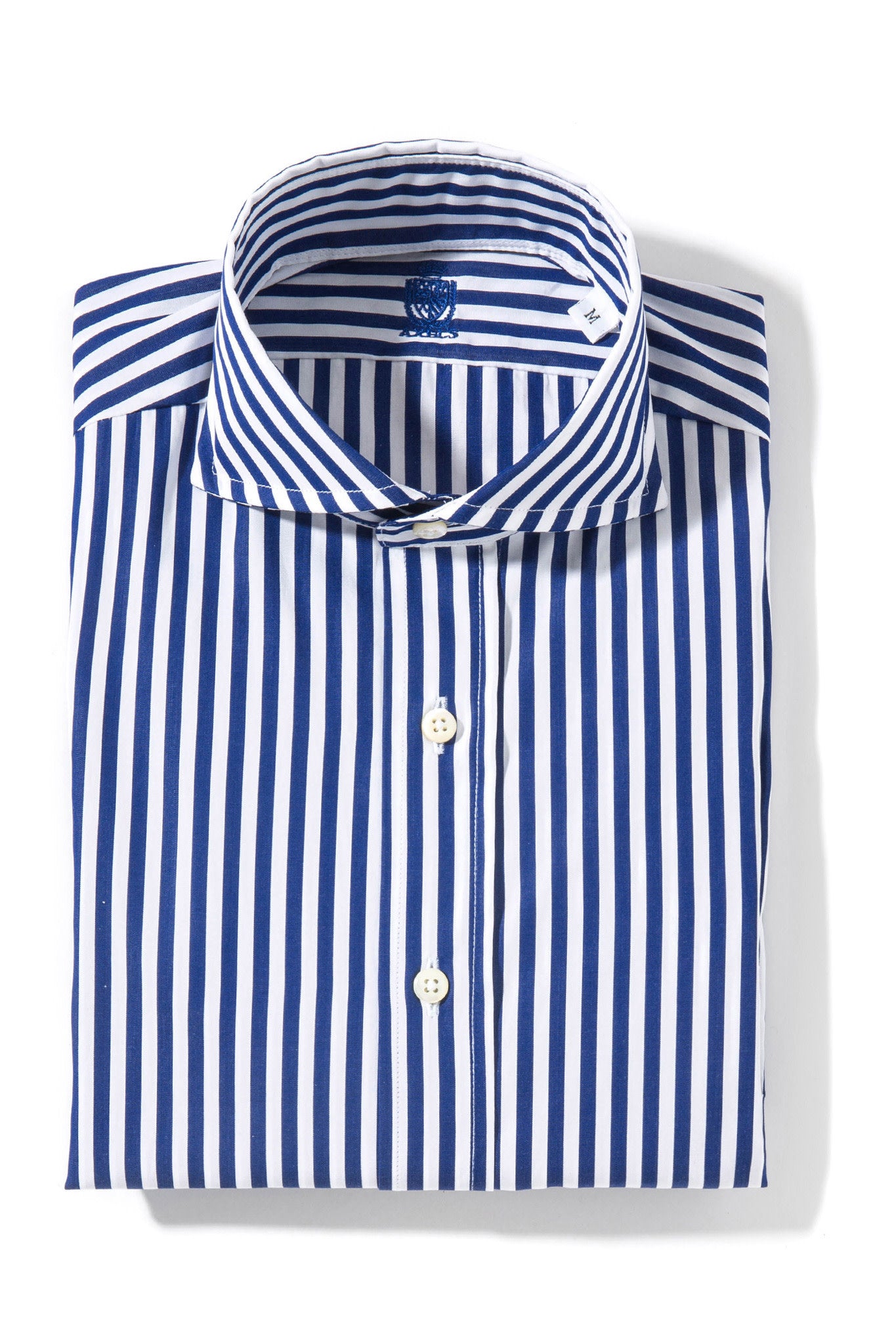Innis Bengal Stripe In Navy Blue | Mens - Shirts | Axels-Is