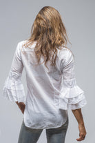Mimi Ruffle Tiered Sleeve Blouse | Ladies - Blouses | European Culture