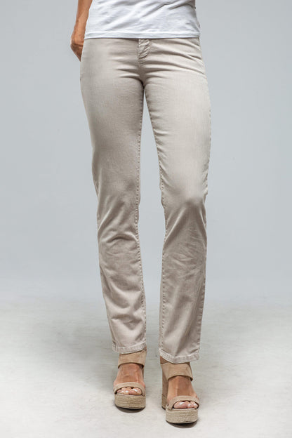 Jonesy Straight Cropped Jean In Stone | Ladies - Pants - Jeans | Axel's Premium Denim