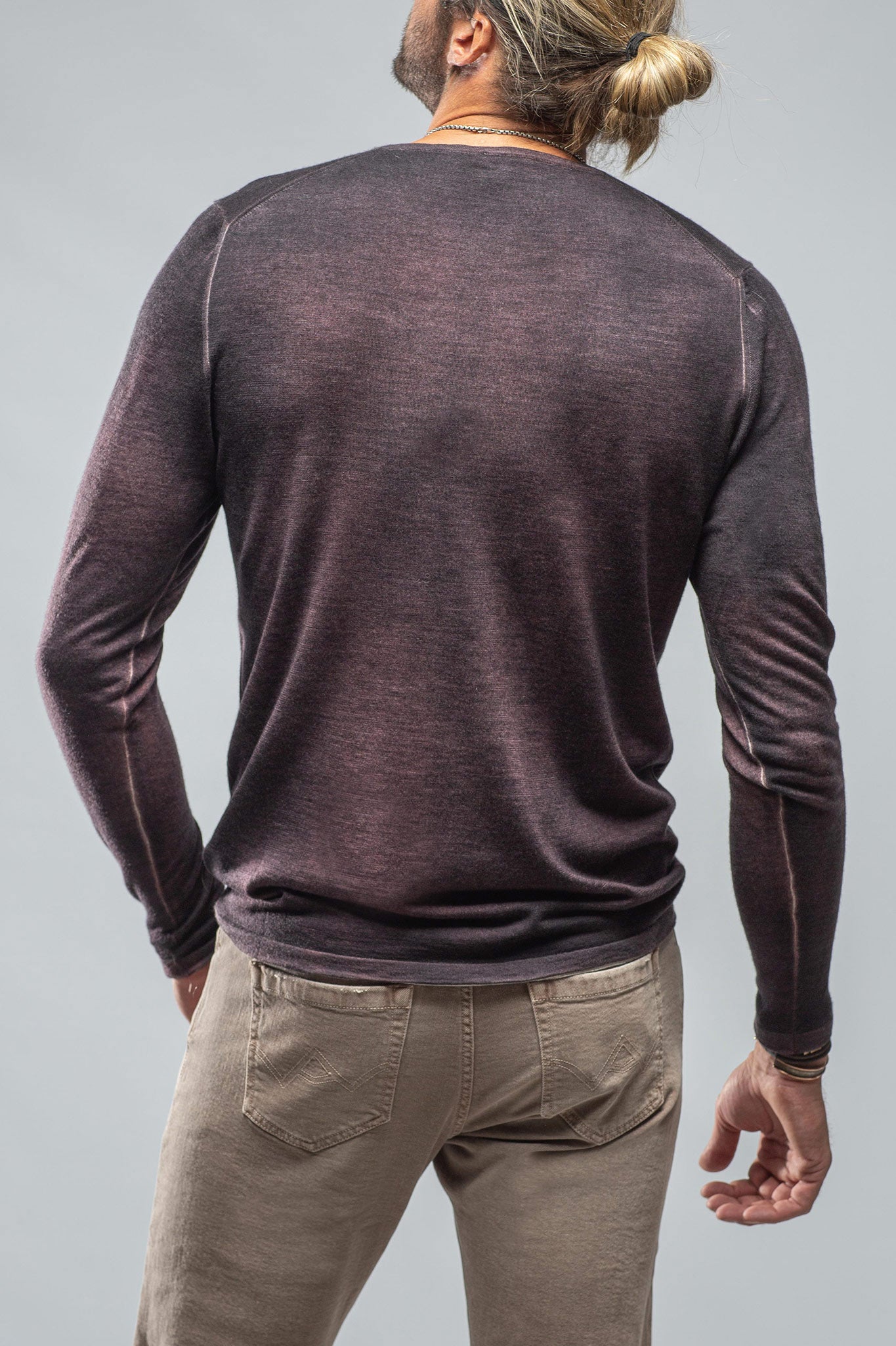 Georgio Cashmere Sweater Mosto Black | Mens - Sweaters | Dune