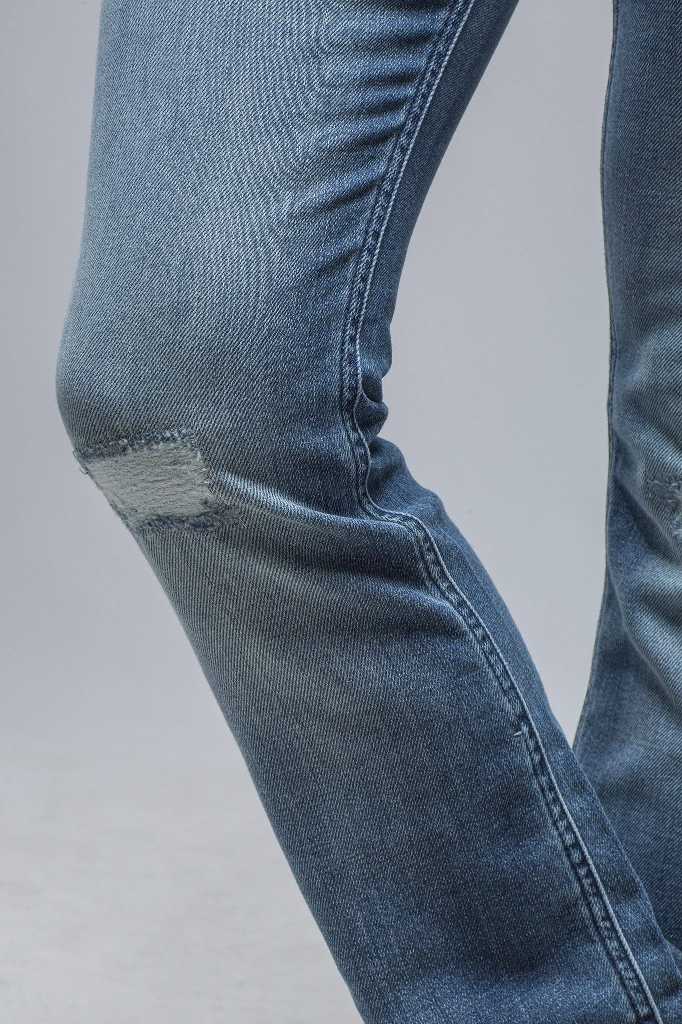Tommy Ripped &amp; Repaired Flare Jeans in Lt. Blue | Ladies - Pants - Jeans | Axels Premium Denim