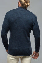 Cramer Wool Swacket in Blue | Mens - Sweaters | Axels-BDSR