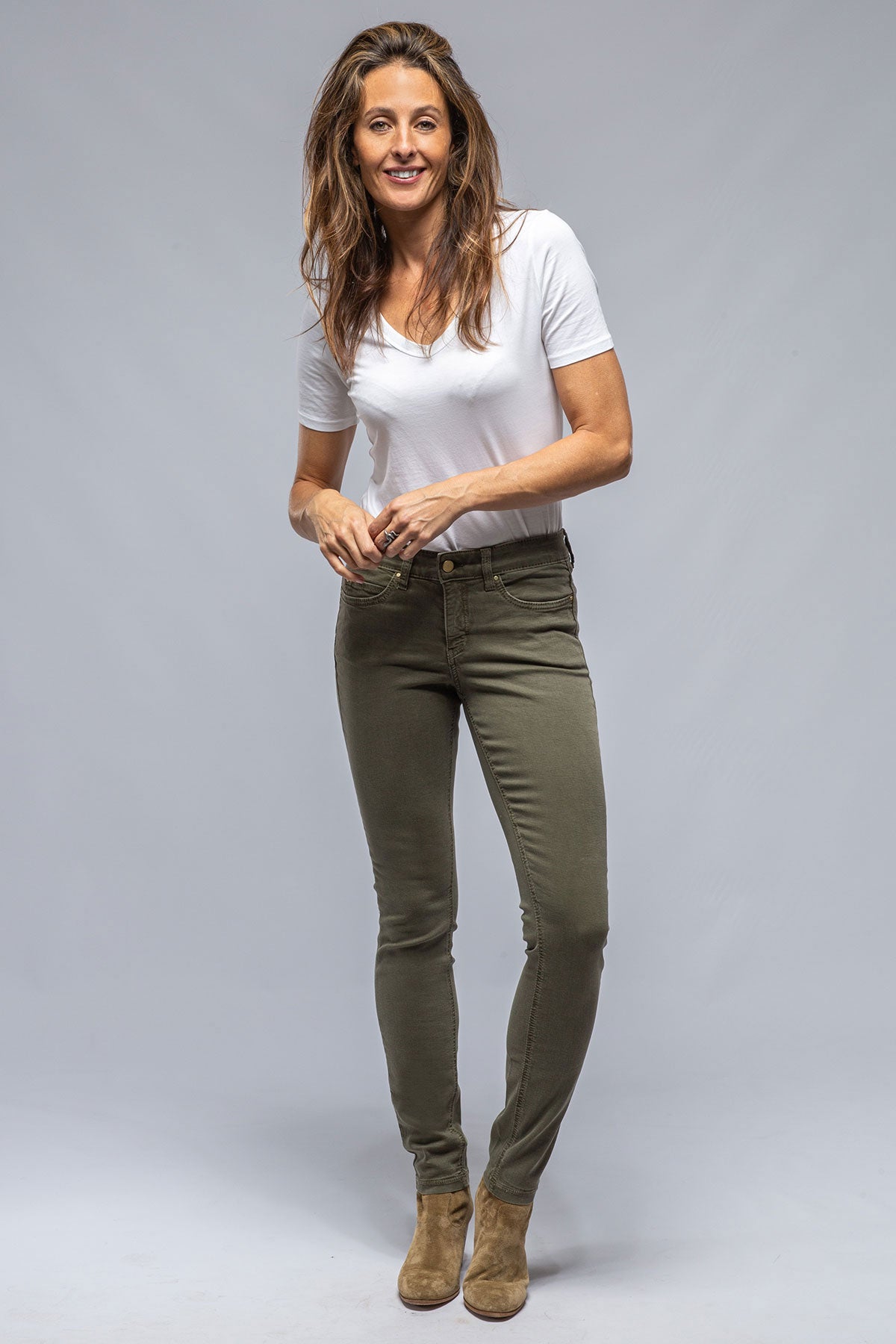 MAC Dream Skinny In New Green | Ladies - Pants - Jeans | Mac Jeans