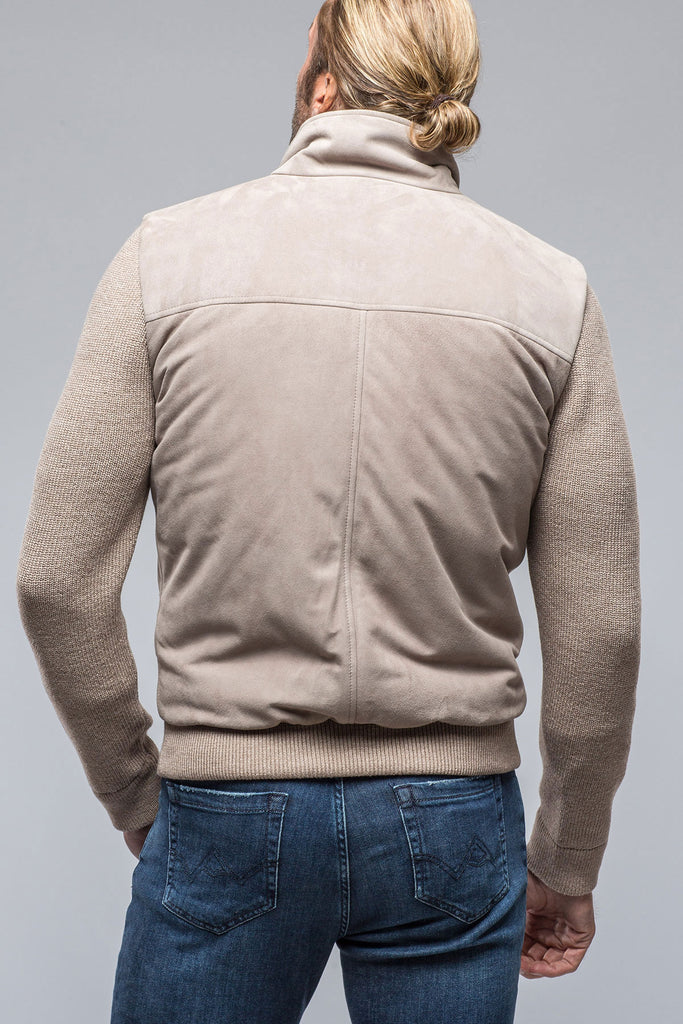 Banning Sweater Jacket | Samples - Mens - Outerwear - Leather