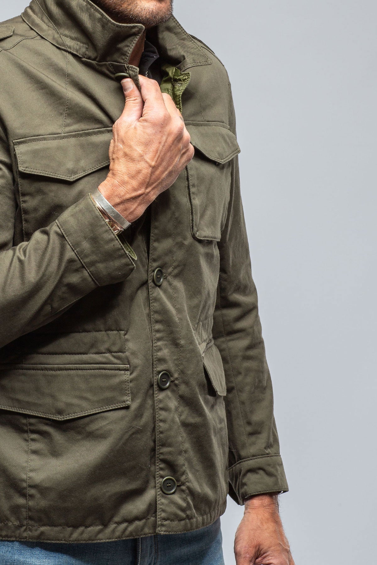 Sullivan Reversible Jacket In Army | Warehouse - Mens - Outerwear - Cloth | Gimo's