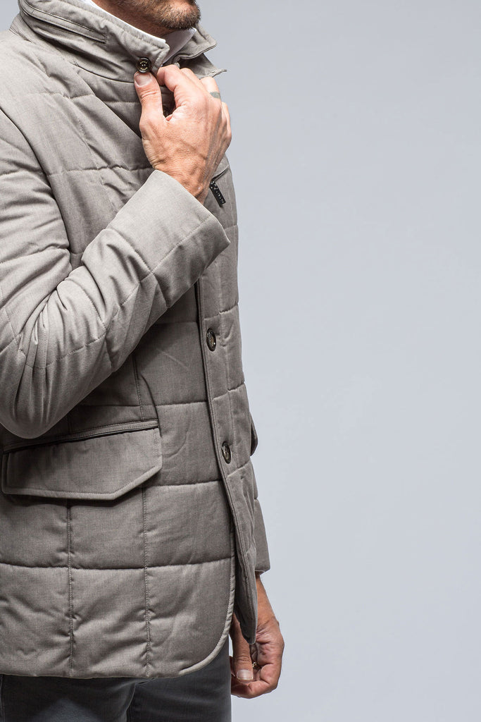 Exeter Quilted Coat | Warehouse - Mens - Outerwear - Cloth