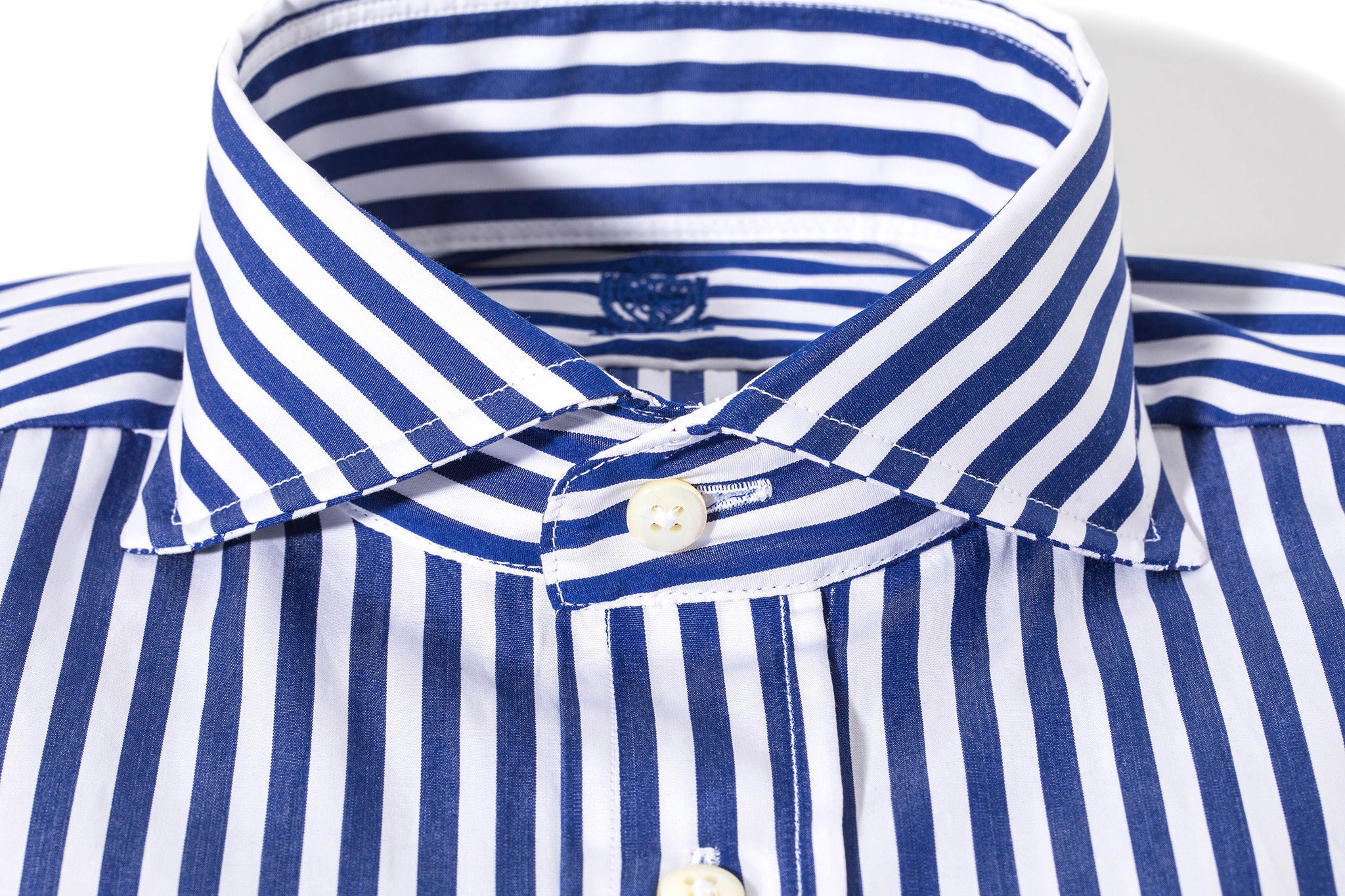 Innis Bengal Stripe In Navy Blue | Mens - Shirts | Axels-Is