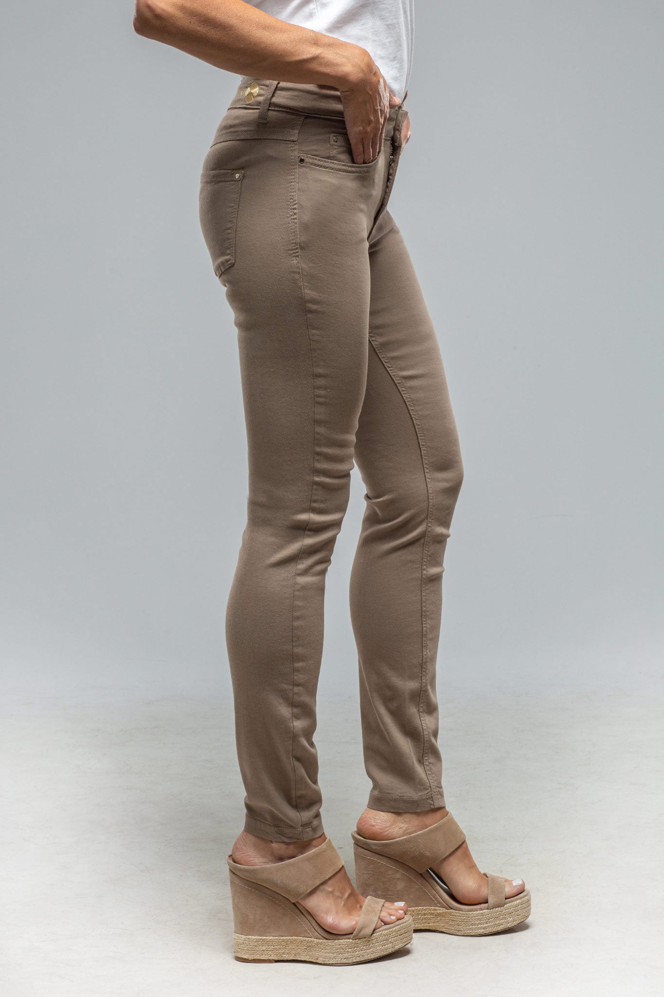 MAC Dream Skinny In Ginger Brown | Ladies - Pants | Mac Jeans