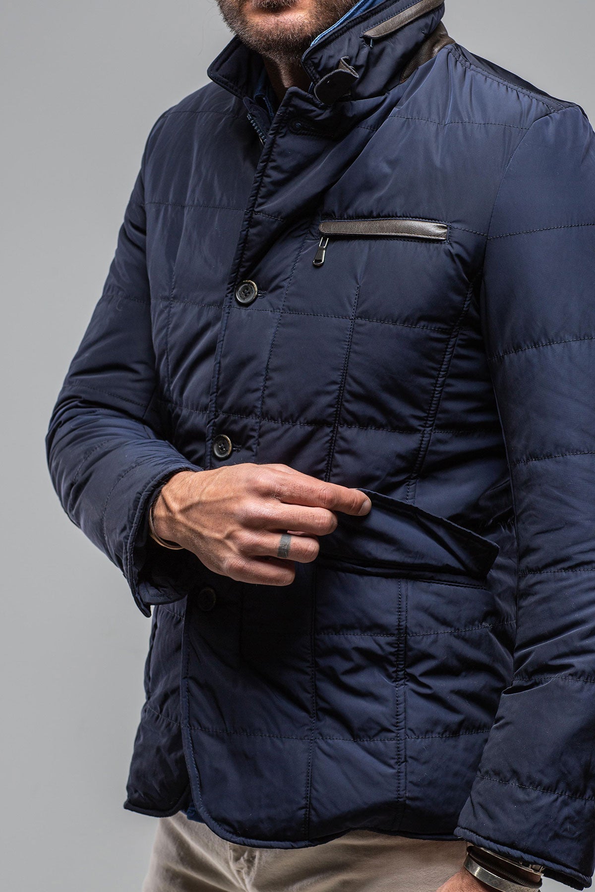 Nicholls Quilted Jacket | Warehouse - Mens - Outerwear - Cloth | Gimo's