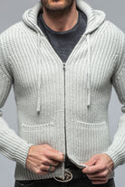 Grafton Chunky Cashmere Hoodie | Mens - Sweaters | Corgi