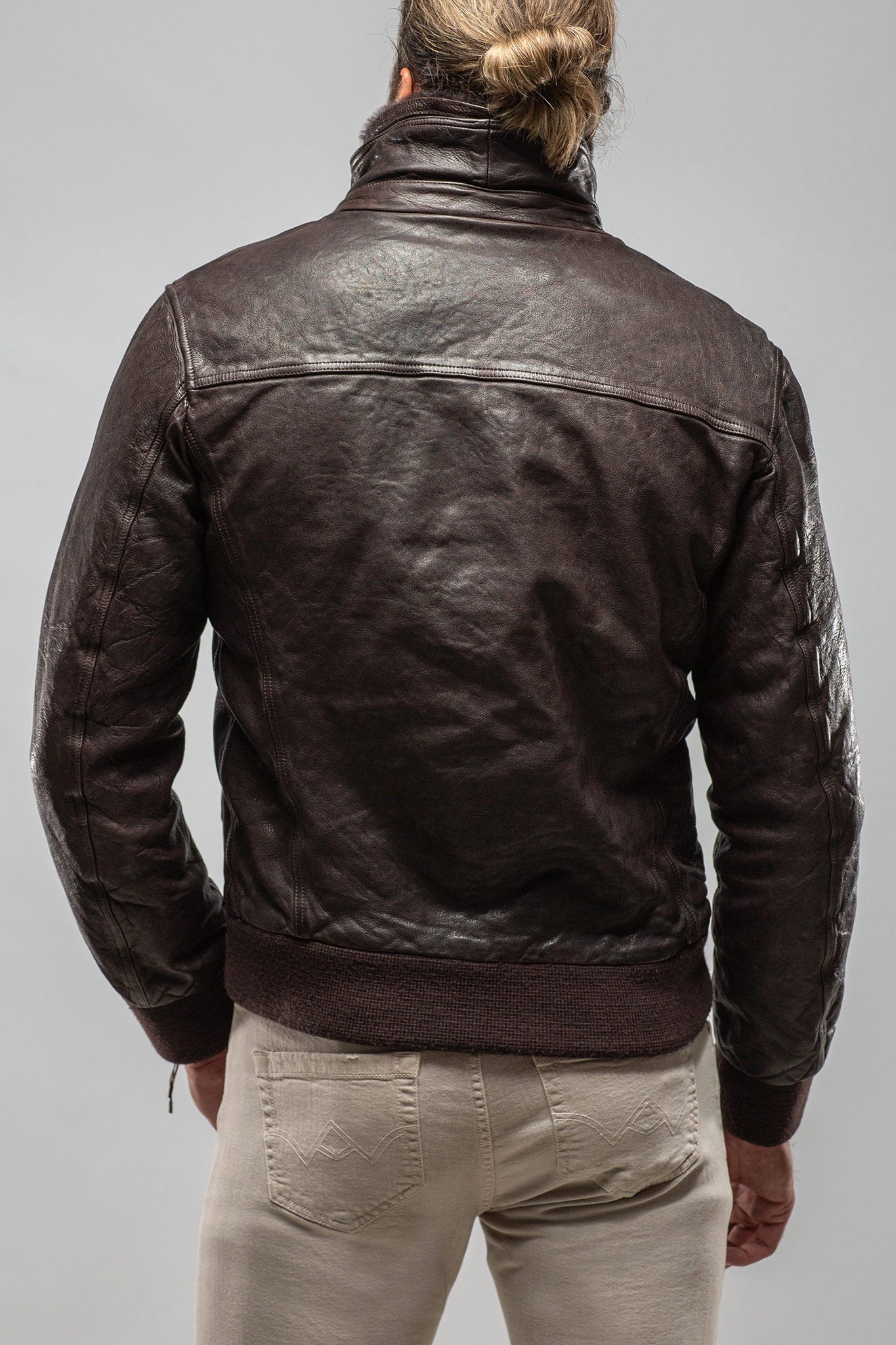 Quint Bomber | Mens - Outerwear - Leather | Gimo's
