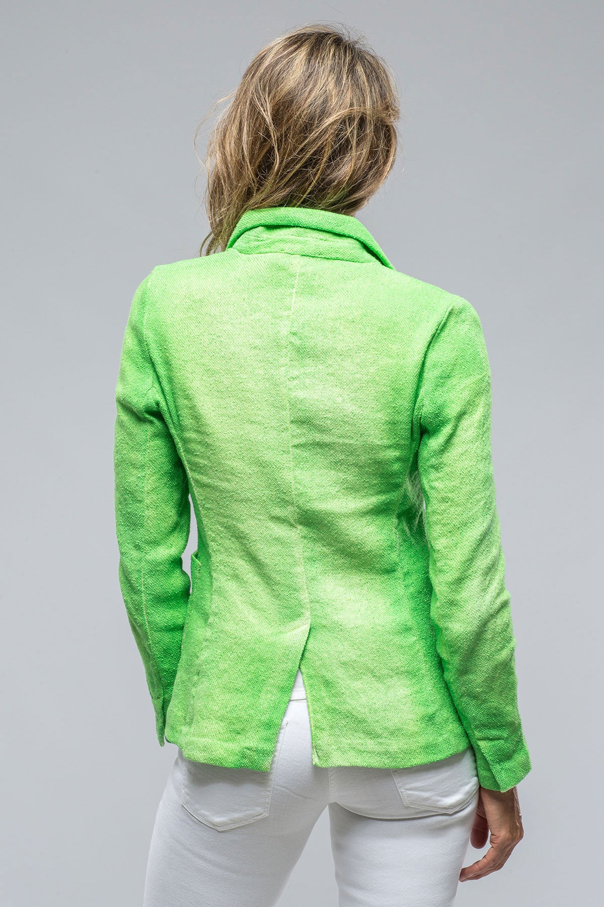 Allisa 2 Button Blazer In Citronella | Ladies - Tailored - Jackets | Avant Toi
