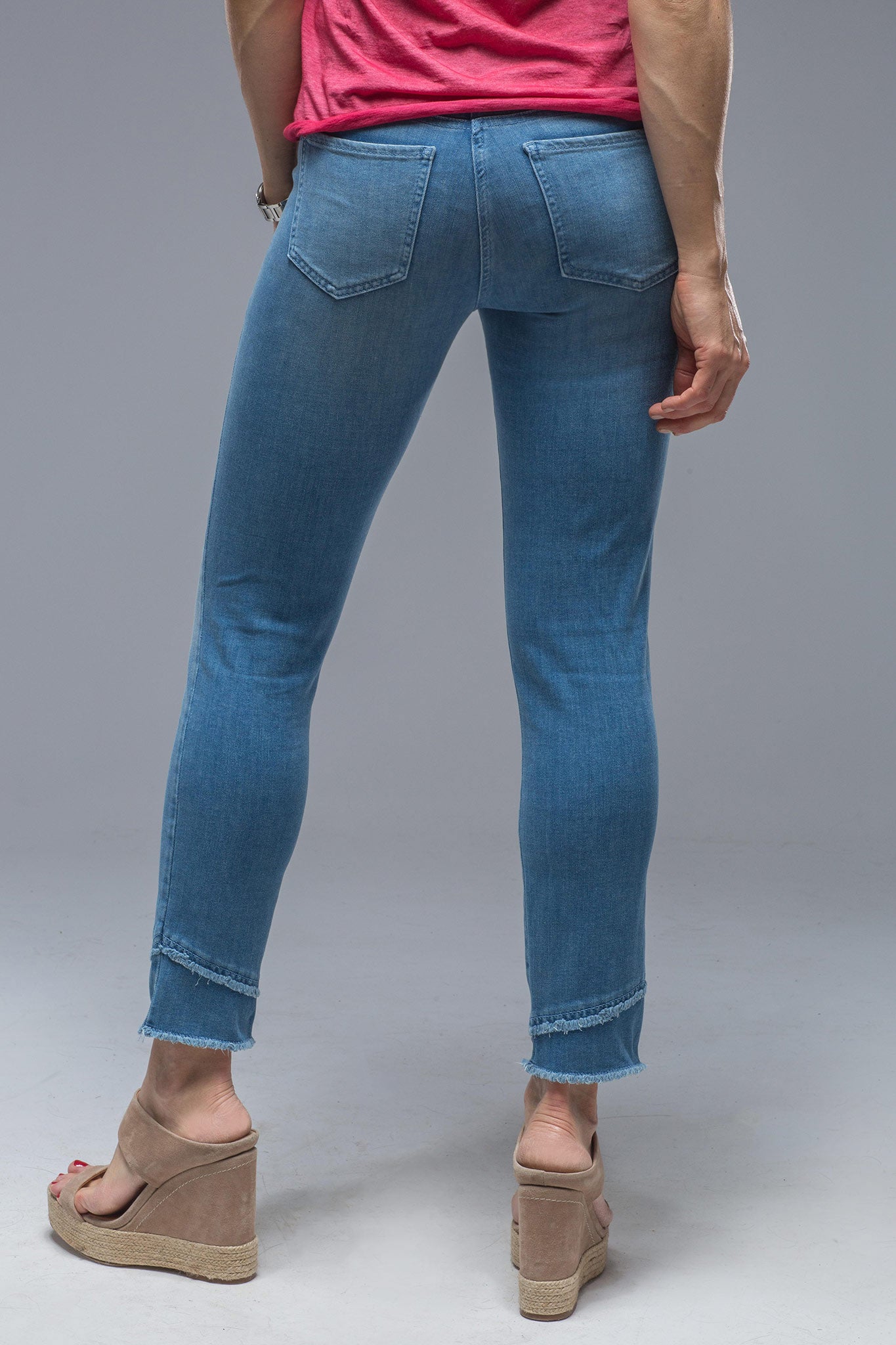 MAC Skinny Double Cuff Fringe | Ladies - Pants | Mac Jeans