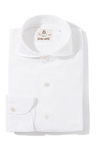 Original Chambray Sport Shirt in White | Mens - Shirts | Finamore Napoli