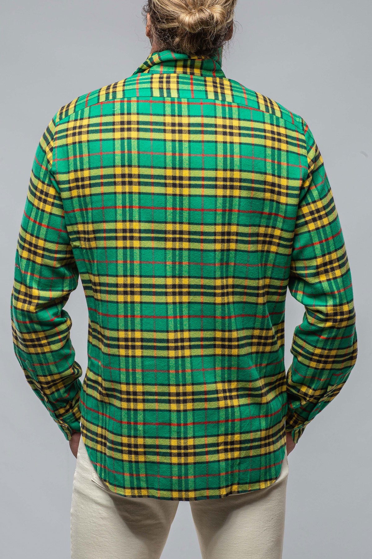 Camdon Shirt in Green | Mens - Shirts | Giannetto Portofino