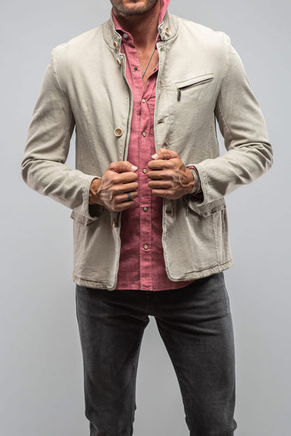 Lyndhurst Lightweight Jacket In Off White | Mens - Outerwear - Lightweight | Gimo's