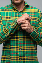 Camdon Shirt in Green | Mens - Shirts | Giannetto Portofino