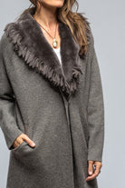Jill Fringe Wool/Cashmere Shawl | Samples - Ladies - Outerwear - Cloth | Gimo's