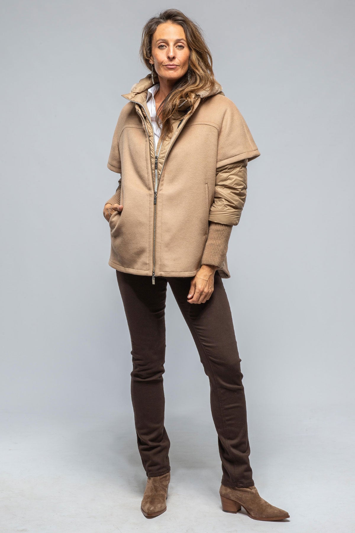 Carmen Wool Coat | Samples - Ladies - Outerwear - Cloth | Gimo's