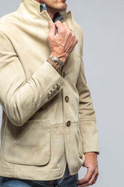 Cosmin Blazer In Altleder Hell