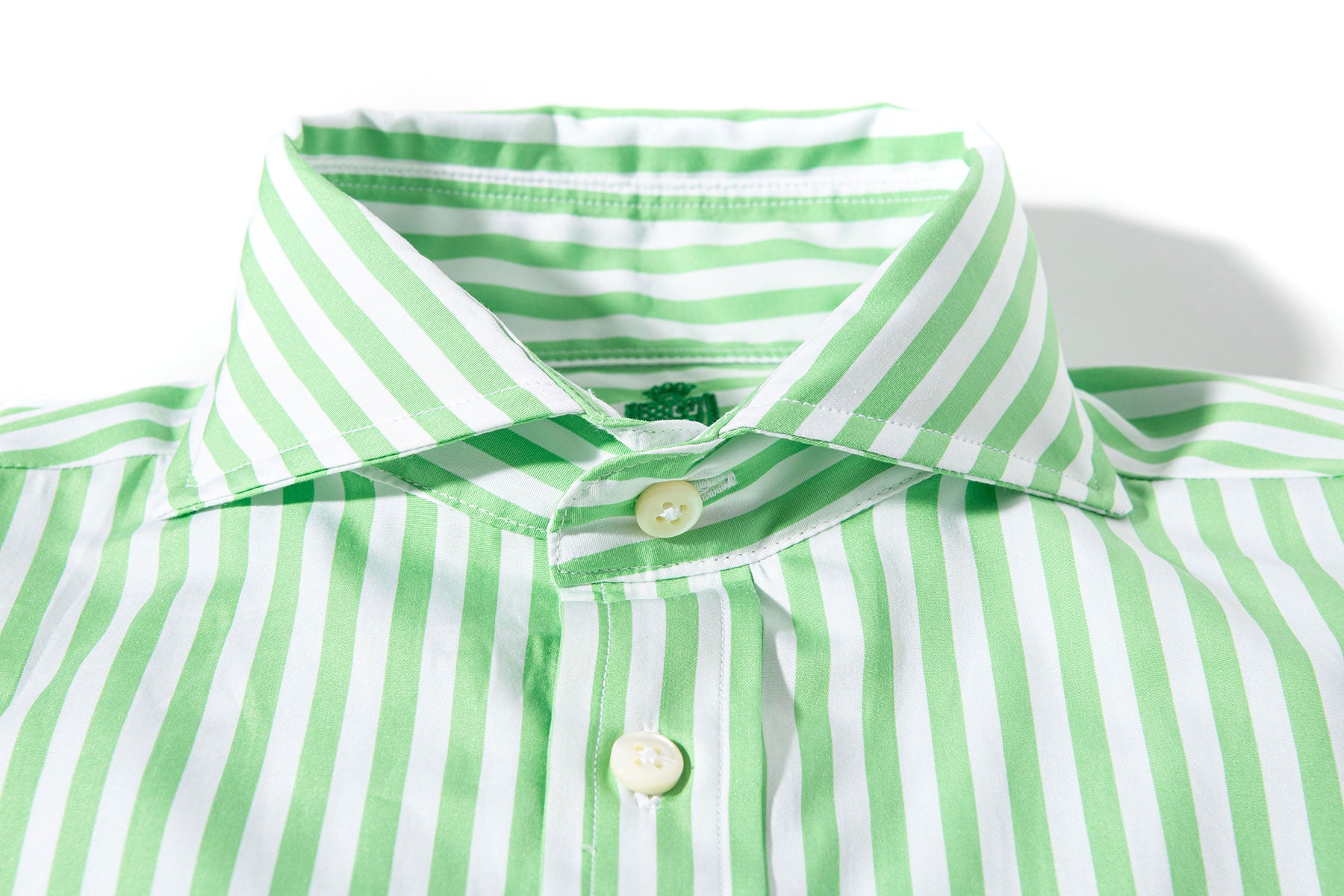 Saint-tropez Bangel Dress Shirt In Green and White | Mens - Shirts - Dress | Axels-Is