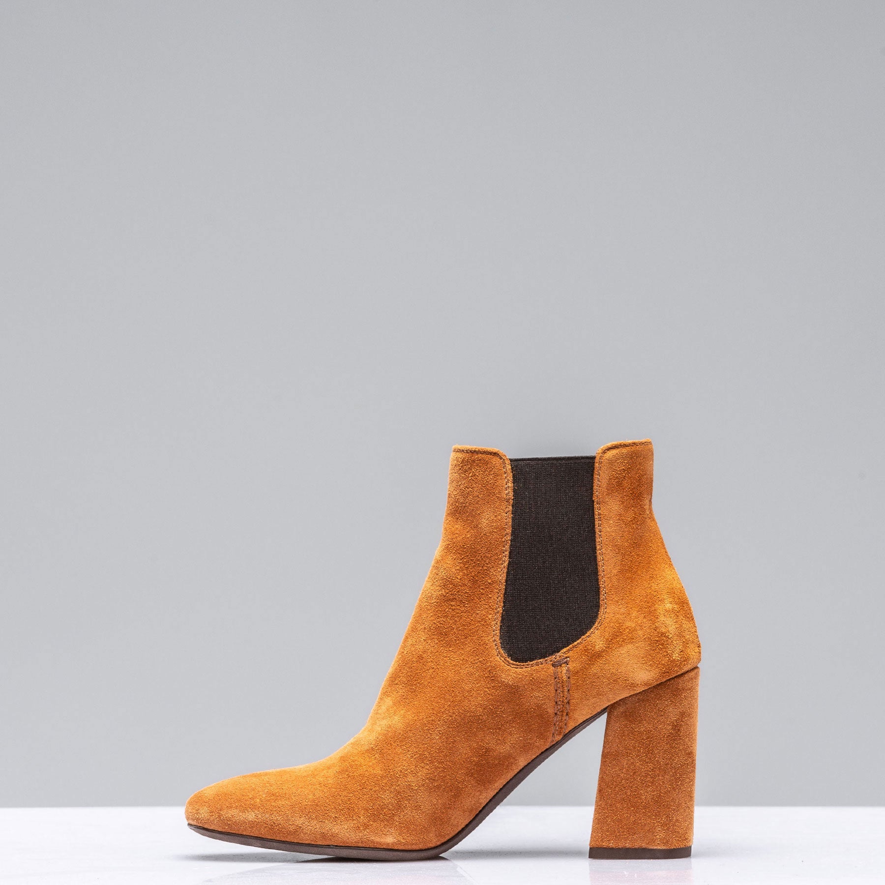 Alberto Fasciani Dunia High Heel Bootie In Cognac Ladies - European Boots